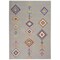 Homeroots 5 x 7 ft. Gray & Multi Color Geometric Area Rug 385796 - alternate 1